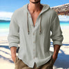 Carlito - Heren Effen Kleur Enkel Borst Langslaven Hoodie