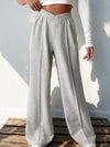 ModeParisienne® Zobella | Pantaloni a gamba larga elasticizzati comodi con vita elasticizzata