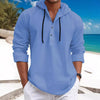 Anthony - Heren Effen Losse Hoodie Lange Mouwen Casual Shirt voor Elke Dag