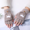 ModeParisienne® Metalia - Guanti in visone Flip | Carini e comodi