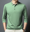 Rainier - Polo a maniche lunghe premium per uomo