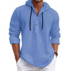 Anthony - Heren Effen Losse Hoodie Lange Mouwen Casual Shirt voor Elke Dag