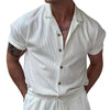 Elvano | Klassiek Heren Gestreept Lapel Shirt