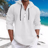 Anthony - Heren Effen Losse Hoodie Lange Mouwen Casual Shirt voor Elke Dag