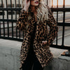 ModeParisienne® Sahara – Stijlvolle Luipaardprint Faux Fur Jas voor een Gedurfde Winterlook
