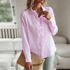 Elegante Polo Blouse - ModeParisienne® Irish | Elegante Polo Blouse - Roze - S - Zarandi Amsterdam
