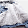 ModeParisienne® Fenna - Giacca di jeans con cappuccio per donna