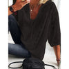 ModeParisienne® Linnea Blouse met 3/4 Mouwen
