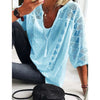 ModeParisienne® Linnea Blouse met 3/4 Mouwen