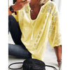 ModeParisienne® Linnea Blouse met 3/4 Mouwen