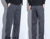 Men's Wide - Leg Trousers - Harmen | Men's Wide - Leg Trousers - Grijs - S - Zarandi Amsterdam