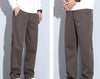 Men's Wide - Leg Trousers - Harmen | Men's Wide - Leg Trousers - Bruin - S - Zarandi Amsterdam