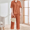 Minimalistische Chic Set - ModeParisienne® Liesbetha | Minimalistische Chic Set - Rood - S - Zarandi Amsterdam