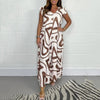 Chique Zomer Jumpsuit - ModeParisienne® Leneva – Chique Zomer Jumpsuit - Zacht Bruin - S - Zarandi Amsterdam