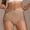 Ademend Naadloze Hoge Taille Kanten Panty - ModeParisienne® Pirena | Ademend Naadloze Hoge Taille Kanten Panty - Zwart - S - Zarandi Amsterdam