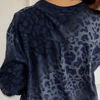 Casual Blouse met Opstaande Kraag en Print - ModeParisienne® Malou | Casual Blouse met Opstaande Kraag en Print - Grijs - S - Zarandi Amsterdam