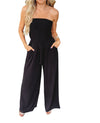 Elegante Off - Shoulder Zomer Jumpsuit voor Dames - ModeParisienne® Natasha – Elegante Off - Shoulder Zomer Jumpsuit voor Dames - Zwart - S - Zarandi Amsterdam