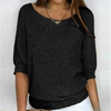 Glanzend Gebreid Top voor Dames - Elegantie en Comfort
