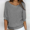 Glanzend Gebreid Top voor Dames - Elegantie en Comfort