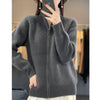 ModeParisienne® Elin | Cardigan di lana di lusso con zip