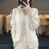 ModeParisienne® Elin | Cardigan di lana di lusso con zip