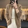 ModeParisienne® Elin | Cardigan di lana di lusso con zip