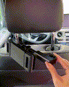Revolutionaire draaibare hoofdsteun telefoonhouder