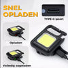 Multifunctionele sleutelhanger noodverlichting | 1+1 GRATIS 🎁