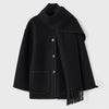 Natalie™️ | Elegante Warmte met Damesjas met Sjaal