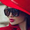 Shady Shield Leopard™ | Futuristische Vrouwenzonnebril