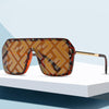 Shady Shield Leopard™ | Futuristische Vrouwenzonnebril