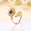 Spinning Sunflower Ring | Kalmerend Effect | 1+1 GRATIS - Sorandi.nl
