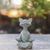 Mischievous Buddha Cat Statue™ | Ontspan en mediteer samen met dit kattenbeeldje