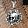 Dashing Skull Necklace™ | Titanium stalen schedel ketting