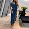 Mae - Trendy Blouse en Broek Set