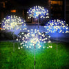 Waterbestendige Vuurwerk lamp op zonne energie - Sorandi.nl
