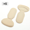 Soft Heel Support™ | Loop comfortabel en Voorkom blaren en hielpijn | 5 paar