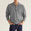 Polo casual a maniche lunghe ™ | Confortevole e elegante