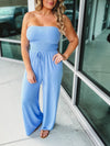 Hailey - Off-Shoulder Dames Jumpsuit